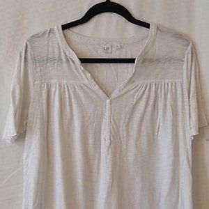 White GAP flowy Blouse